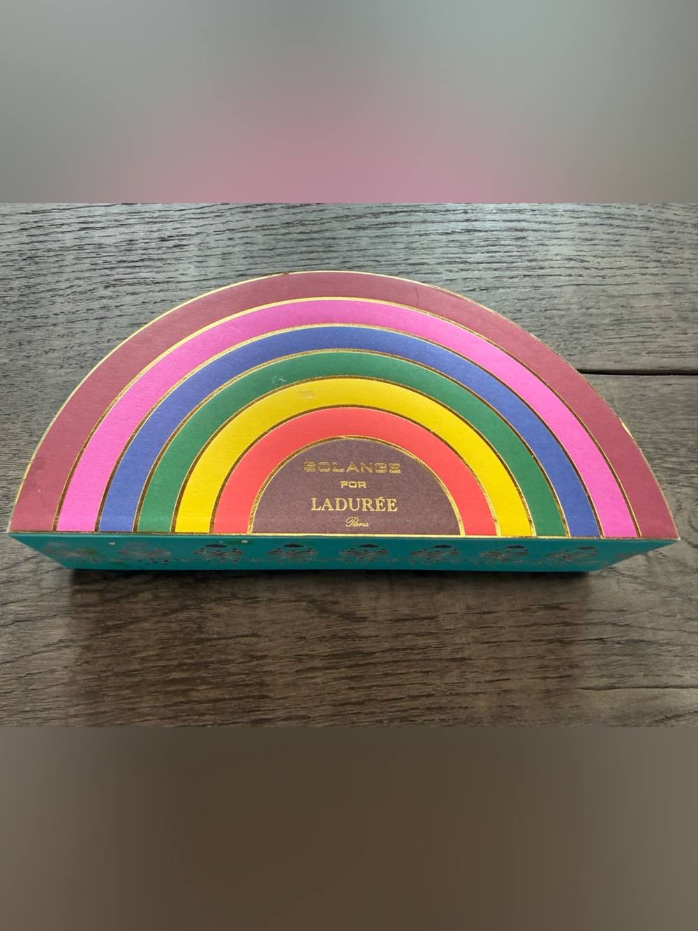 Ladurée Rainbow Half-Moon Gift Box - Multi-Color